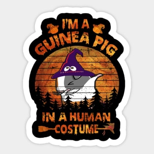 Guinea Pig Halloween Costumes (37) Sticker